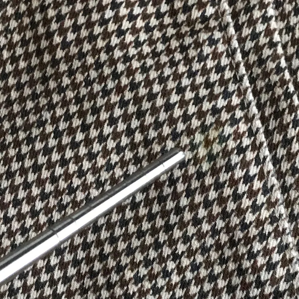 Frame Denim Brown Houndstooth Flare Jeans - Picture 15 of 16